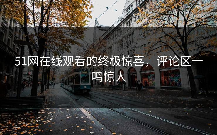 51网在线观看的终极惊喜，评论区一鸣惊人